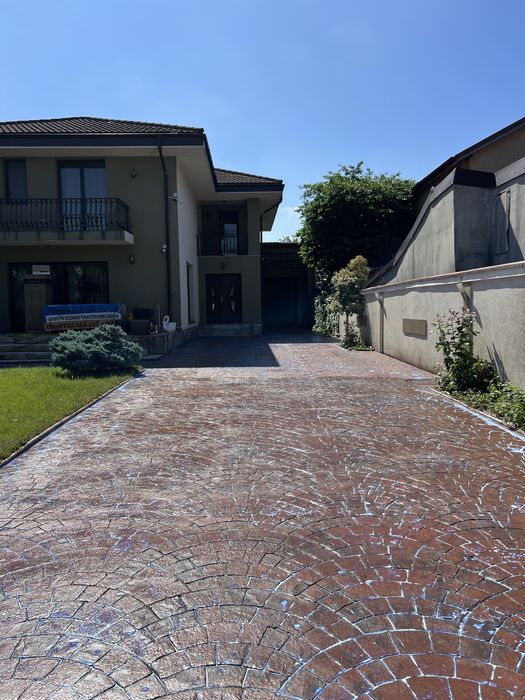 Beton amprentat si elicopterizat concept
