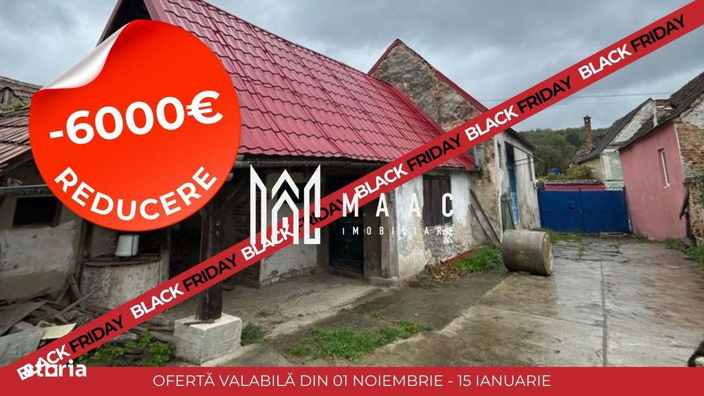 BLACK FRIDAY I Casa 3 camere I 1000 mp Teren I Amnas