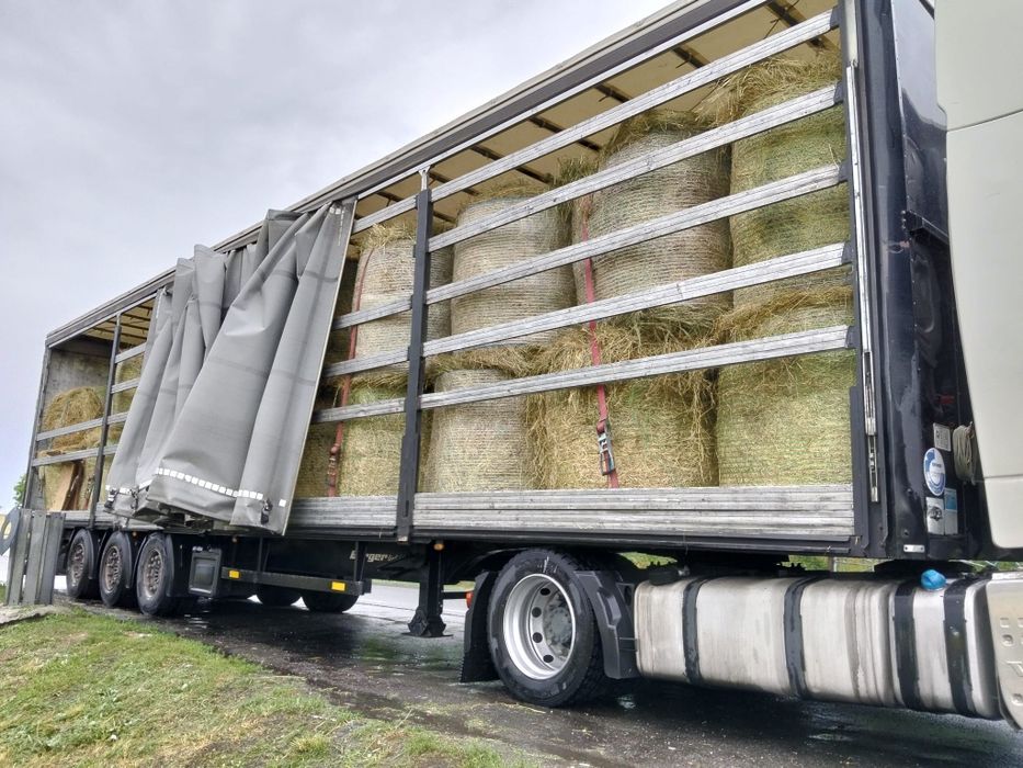 Baloti fan sau lucerna Livrare la TIR min 40 rotunzi sau 500 dreptunghiulari Transport inclus sau ridicarea din Domnin Sj