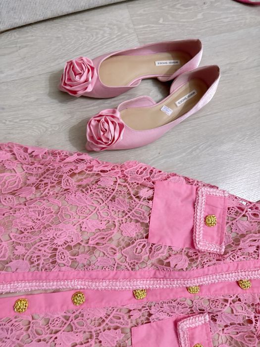 Балетки и платье