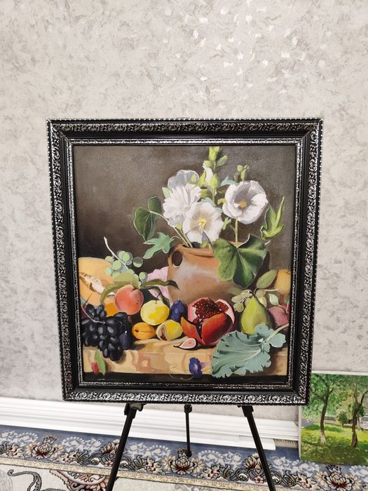 Картина с маслом ручной работы