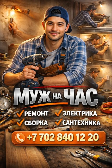 Муж на час/ мастер на все руки