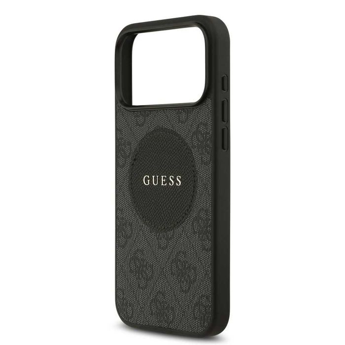 GUESS Калъф Magsafe за iPhone Air 17 17 Pro 17 Pro Max Черен /Classic