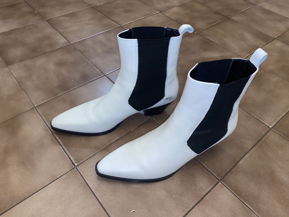 Ботуши Zara бели унисекс
