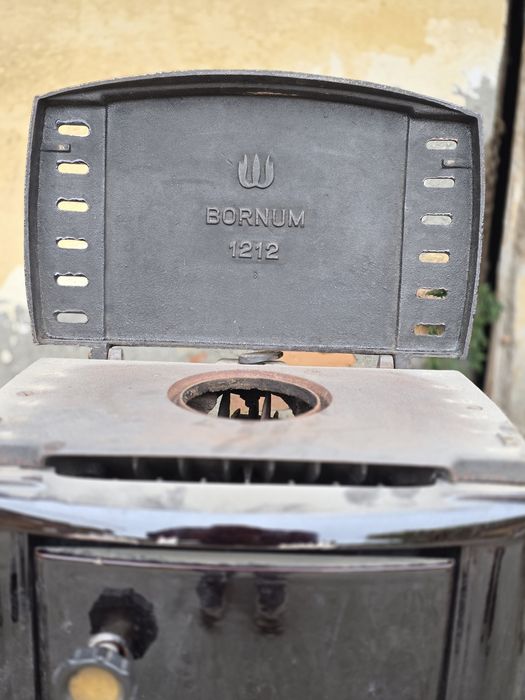 Sobă nemțească de Fontă cu șamotă