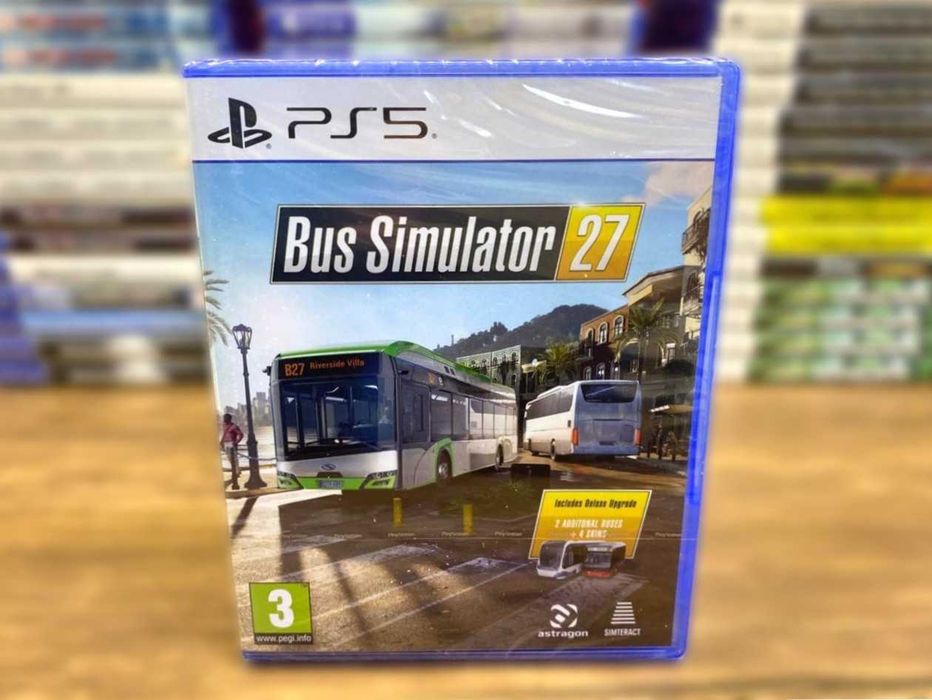 Новый Bus Simulator 27 PS5/ Симулятор Автобуса 27 Пс5/Большой ВыборИгр