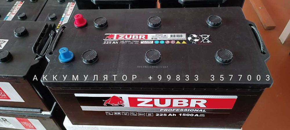 Аккумулятор ZUBR 225Ah