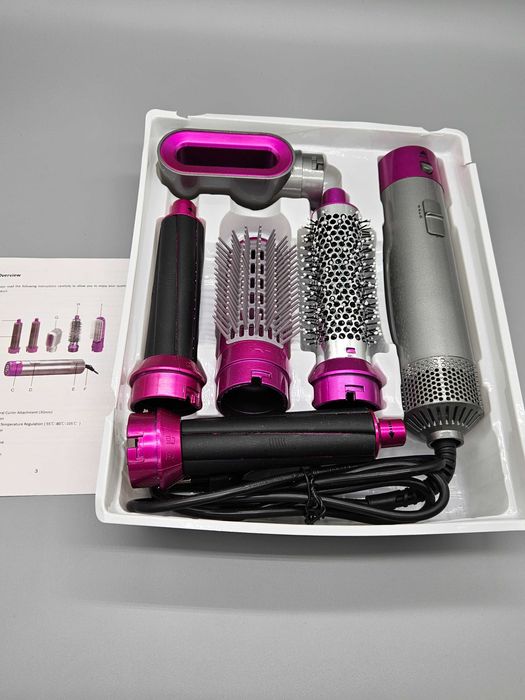 Намален!Мултифункционален сешоар-стайлер за коса 5 в 1 TP-5+1!