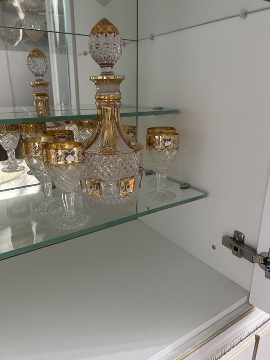 Продам набор стаканов и графина Богема