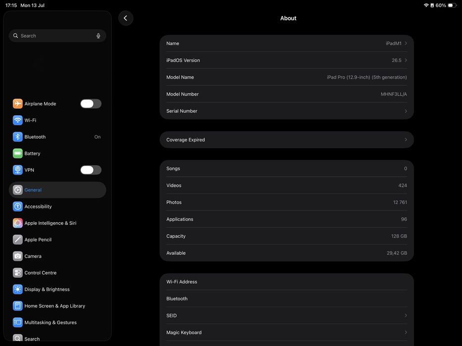 Ipad Pro 12.9 (5th Gen) + Magic Keyboard + Apple Pencil