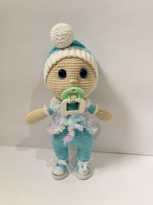 Плетени играчки от плюшена прежда