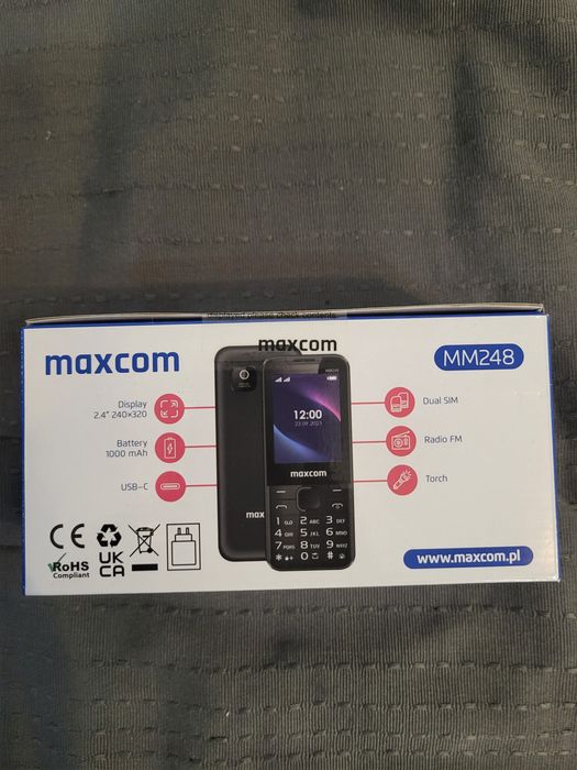 Telefon cu butoane Maxcom