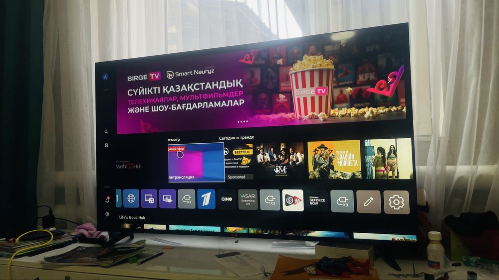 Телевизор смарт 55 дюм 140 см