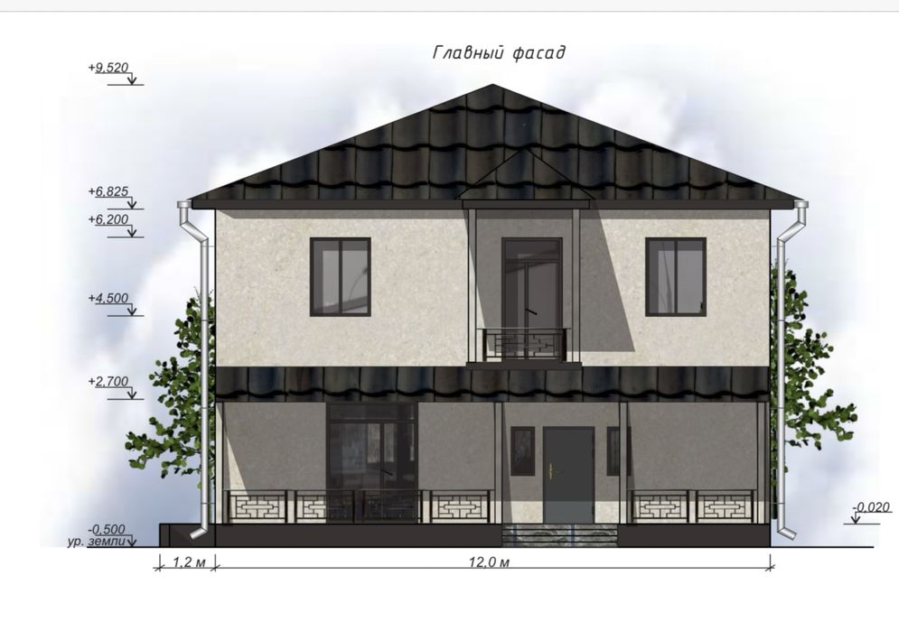 Узаконить дом, пристройку к дому, перепланировка квартиры. Эскизный