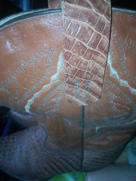 Cizma piele Reptiles