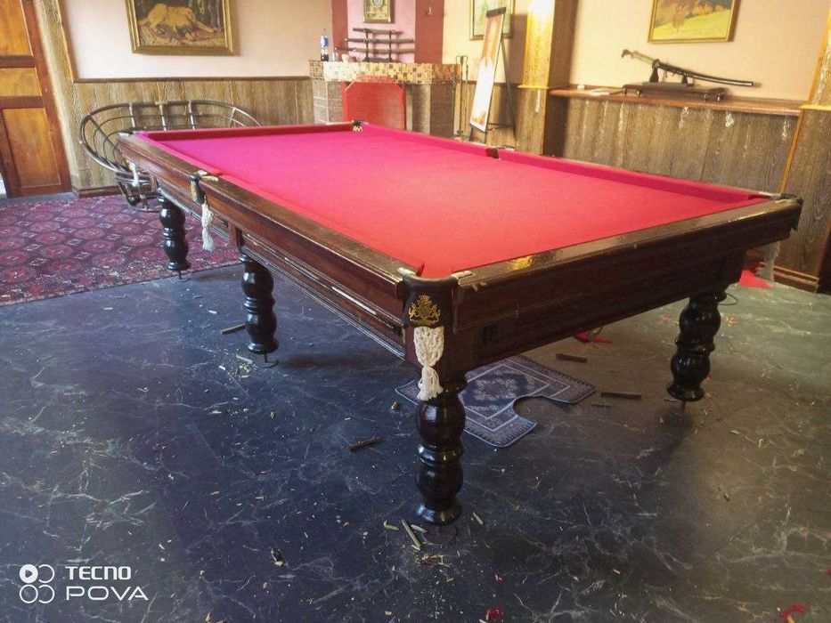 Профессиональный Ремонт и Реставрация бильярдных  столов