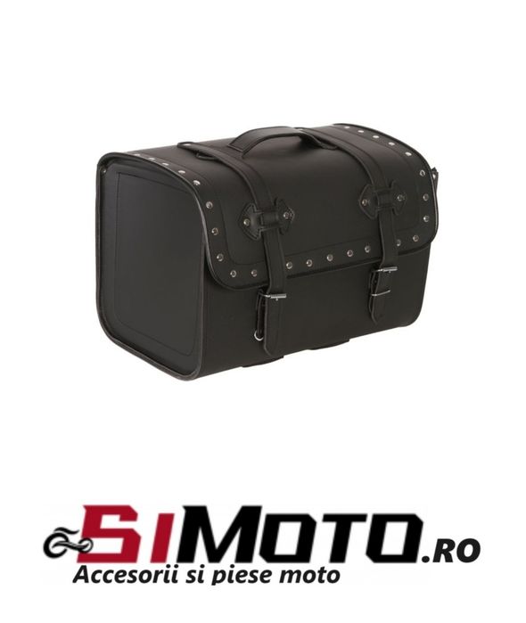 Geanta spate Adrenaline piele moto chopper custom cruiser