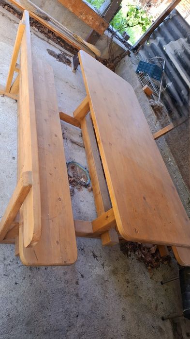 Маса с пейки масив нови