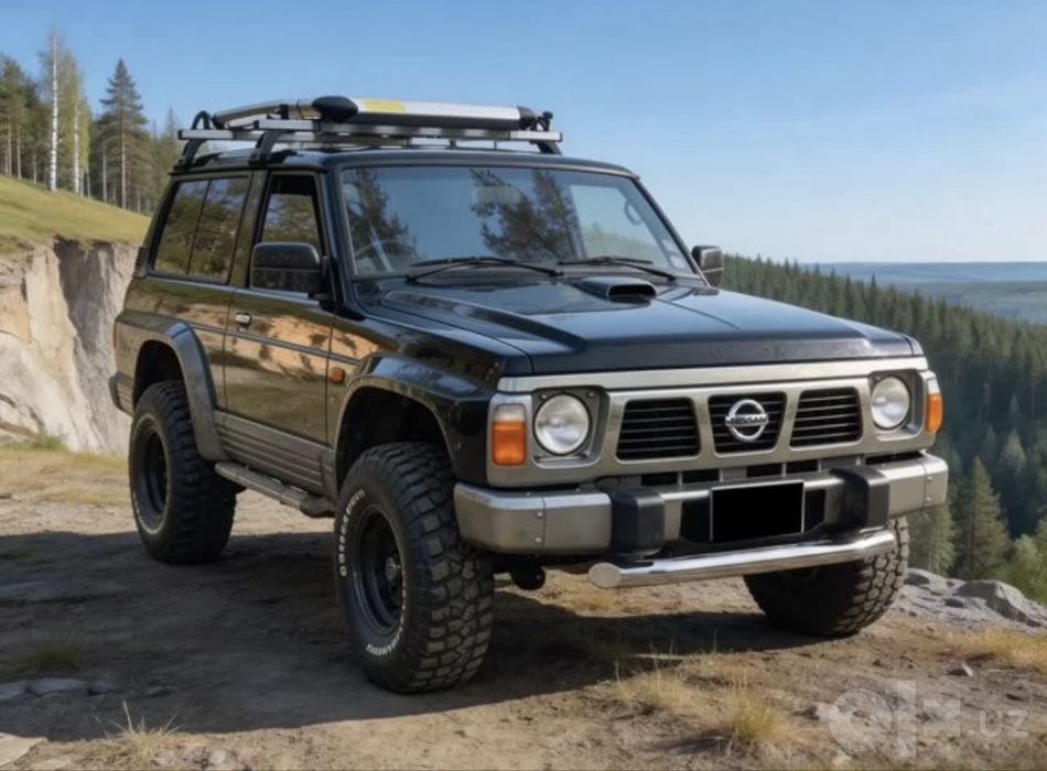 Защита бампера Nissan Patrol y60 y61 y62
