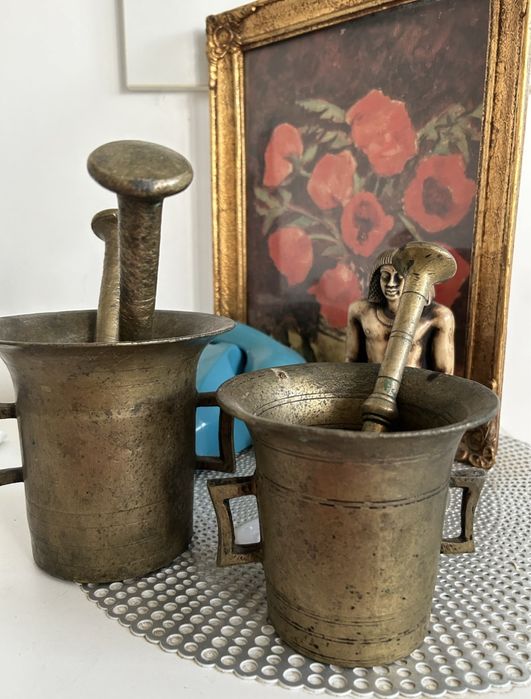 Mojar Bronz/Alama - cu pistili. Lucrate manual