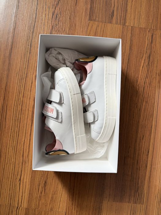 Sneakers/adidasi MOSCHINO piele copii