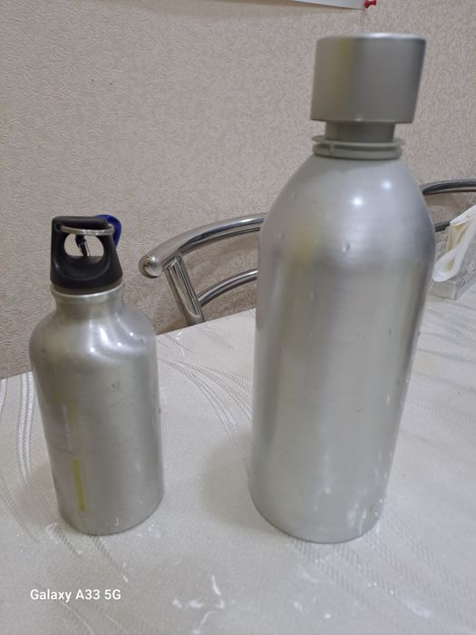 Продаётся 2 ёмкости для воды алюминиевые