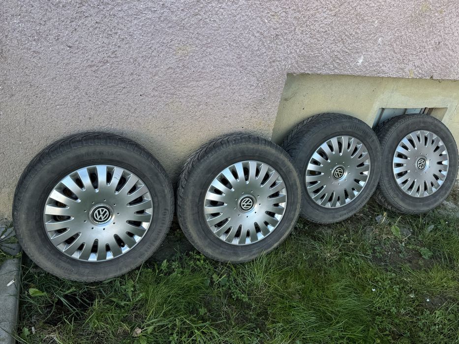 Jante tablă cu anvelope de iarnă