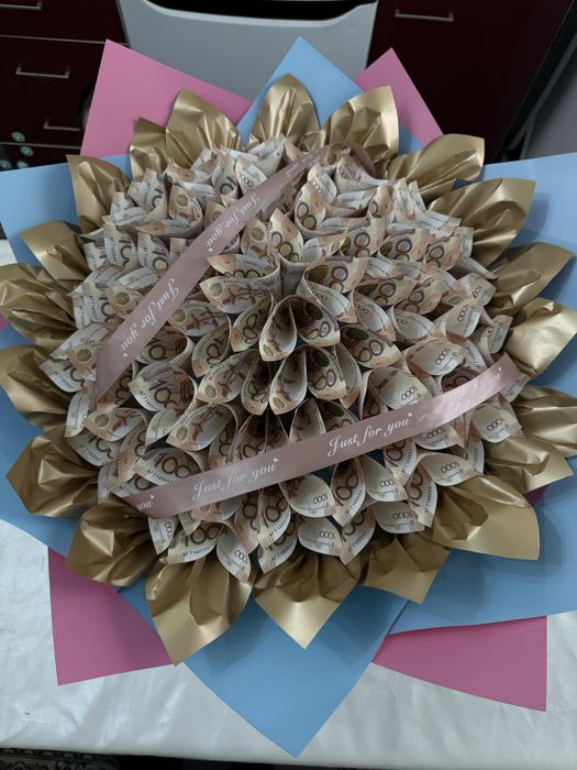 Денежный букет от 4000 тг