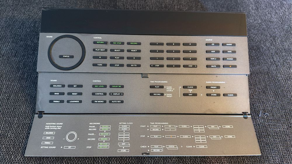 Bang & olufsen control panel amplicicator boxe si casetofon