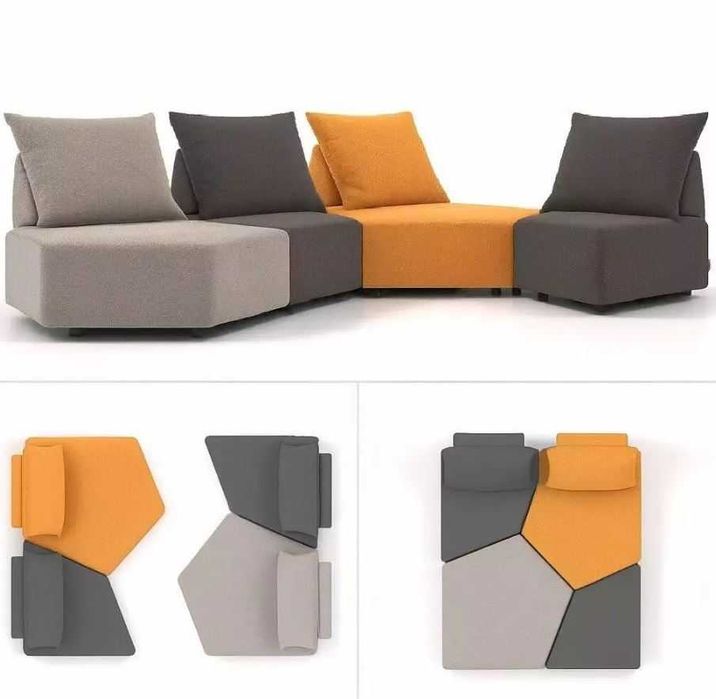 Модулен диван Feydom модел Matacao 2 Archipelago