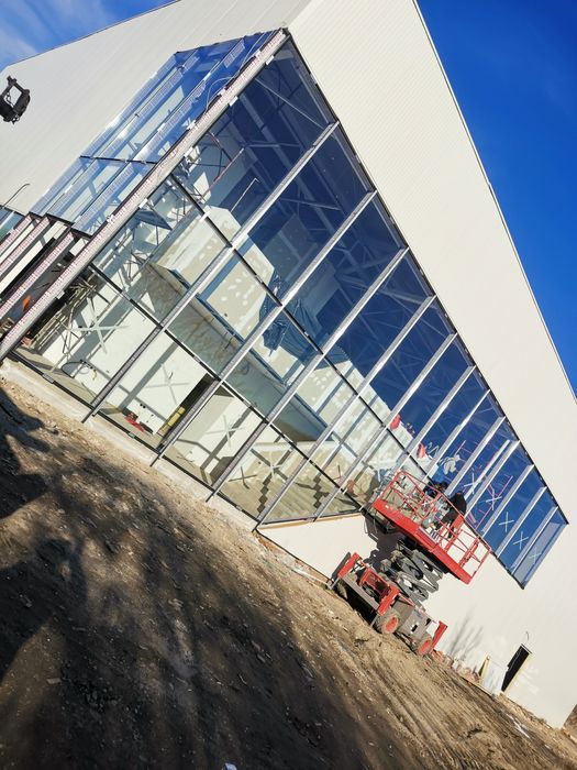 Termopane (uși și ferestre) fatade aluminiu perete cortina