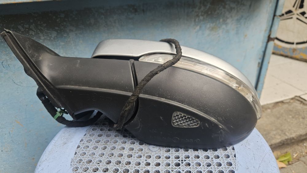 Ляво Странично огледало за VW Passat B7/Пассат Б7 Сиво черно