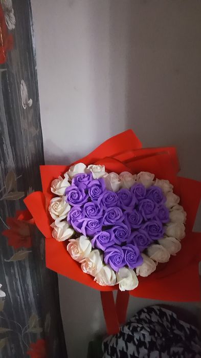 Buchete din săpun pt persoana iubita