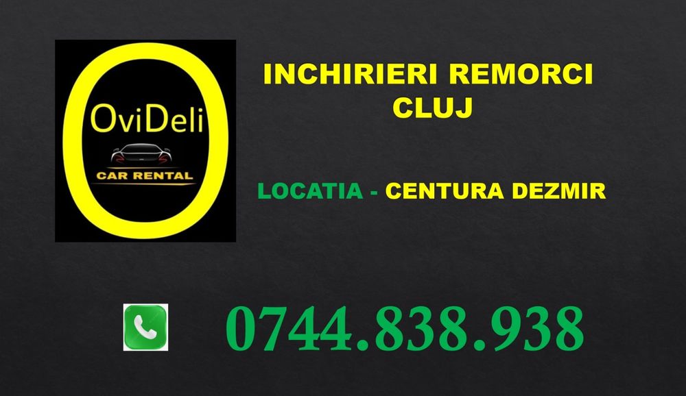 Inchirieri remorci Cluj, Inchiriere remorca Cluj, inchiriez remorca
