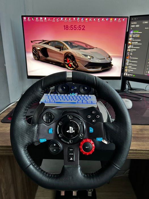 Волан с педали и скоростен лост | Logitech G29 PS4/PS3/PC