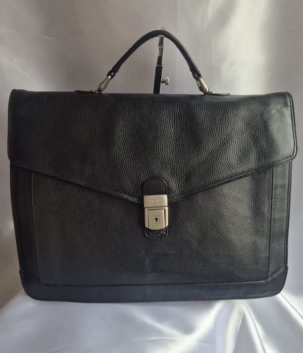 Geanta servieta barbati Prada