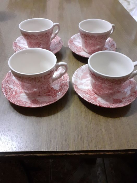 Set cești porțelan vechi Anglia.