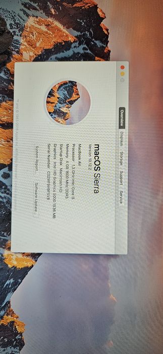 Macbook Air A1466 2014