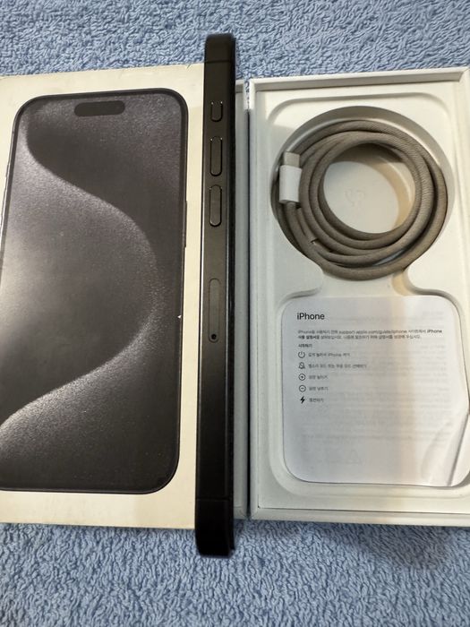 iPhone 15 Pro 256GB Black Titanium