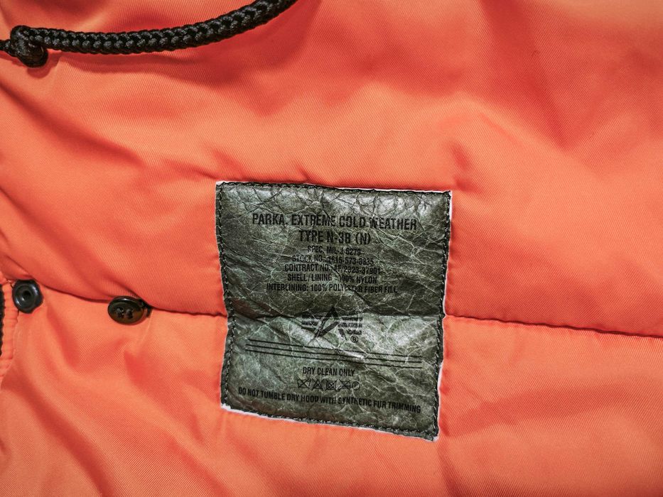 Alpha Industries Parka Оригинална мъжко яке с качулка размер L
