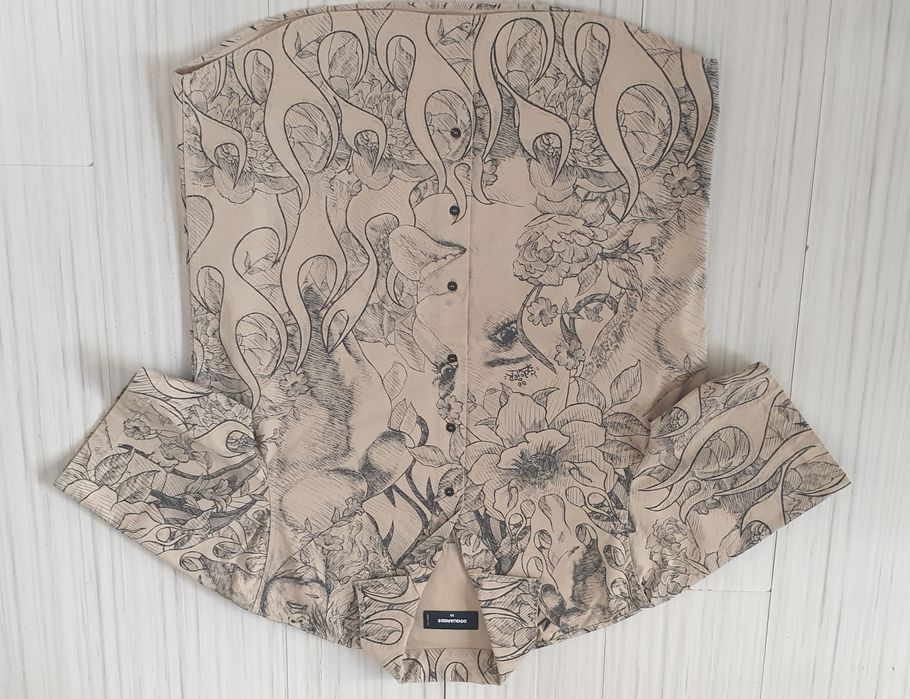 DSQUARED2 Cotton Made in Italy Size 50 / L НОВО ! ОРИГИНАЛ! Мъжка Риза