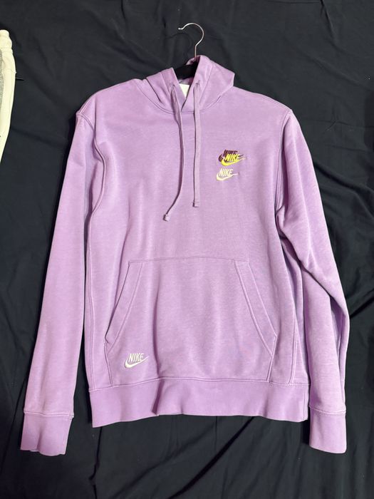 Nike hoodie лилаво