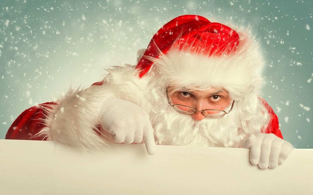 Поздравление от деда мороза