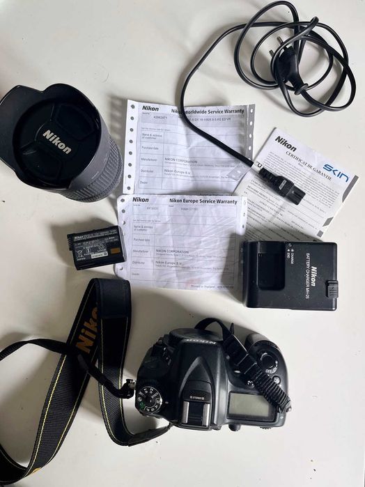 Nikon D7100 si Obiectiv 18-105mm VR doar 12.307 cadre ca nou