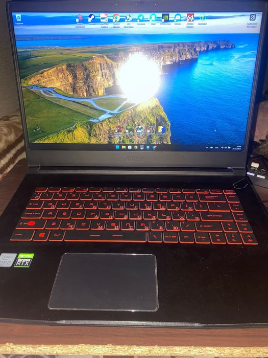 Msi GF65 RTX 3060 i5 16gb ssd 512