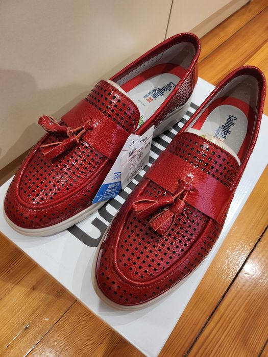 Дамски обувки CallagHan №38 - цвят червен