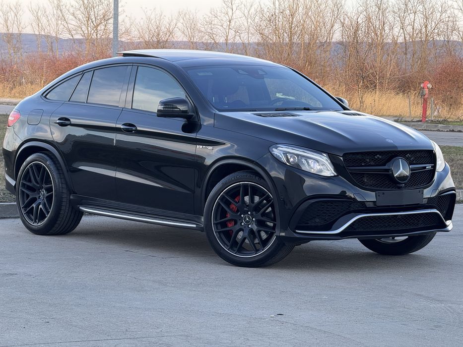 Mercedes-Benz GLE COUPE 63S 585cp AMG/ACC/Lane/Side/Pano/H&K/Vent