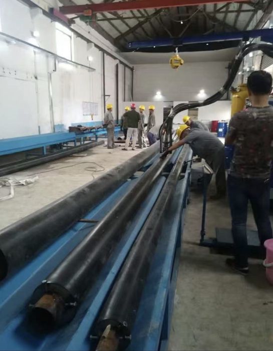 Аппарат для заливки ппу труб