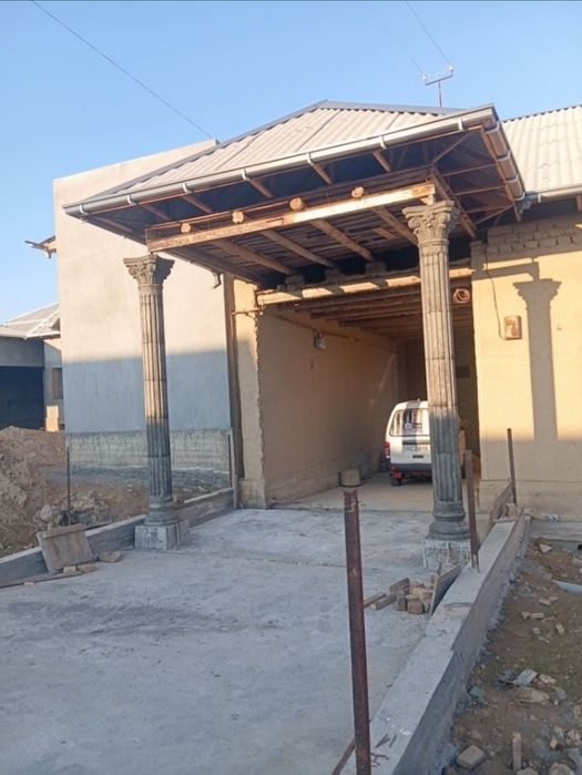 Rim ustunlari stilida ustunlar quyib beramiz