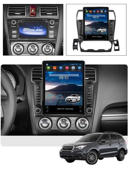 Navigatie Subaru Forester din 2012 - 2019 Ecran TESLA 9.7 inch 4GB RAM